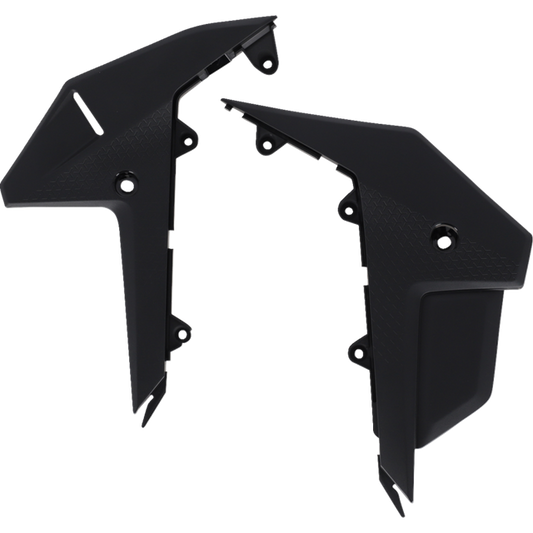 ACERBIS SIDE PANELS- LOWER CRF250R/RX, CRF450R/RX:25 BLACK 2986020001