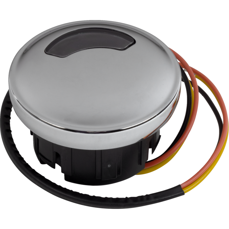 DRAG SPECIALTIES GAGE OEM FUEL CHR 08- 78367