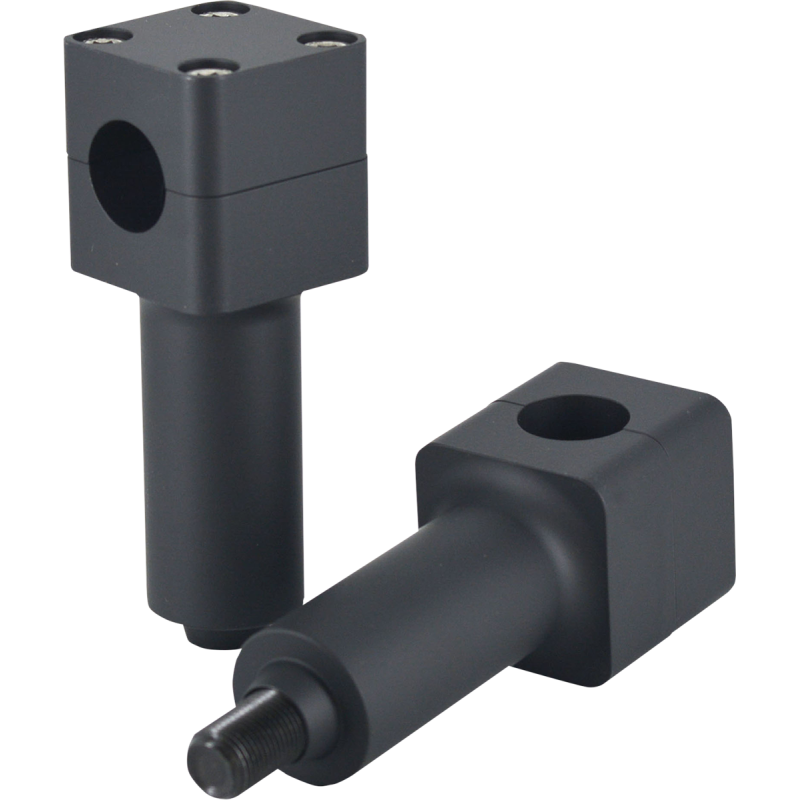 WILD 1 4" SPRINGER RISERS- SATIN BLK WO534B