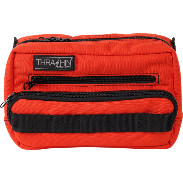 THRASHIN SUPPLY CO. BAG HANDLEBAR TSC PLUS ORANGE THB-0028