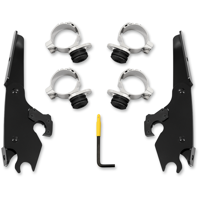 MEMPHIS SHADES HD MNT KIT BW INDIAN INDIAN SCOUT BLK MEB2027