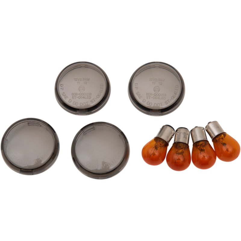 DRAG SPECIALTIES 02-11 V-ROD SMOKED T/S LENS KIT 0906-6315