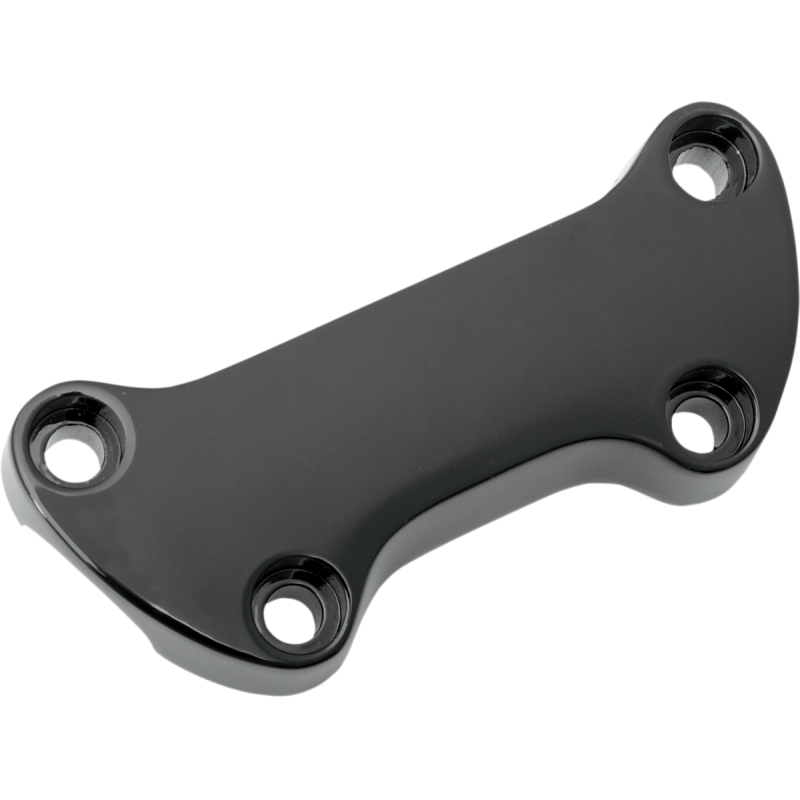 DRAG SPECIALTIES BLK HANDLEBAR CLAMP ( SMOOTH) 0603-0245