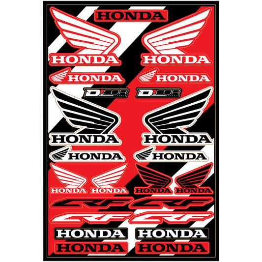D'COR VISUALS DECAL SHEET HONDA COR2 40-10-101