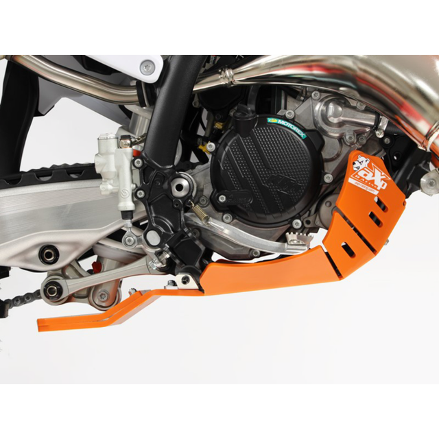 AXP RACING XTR SKIDPLATE 8MM KTM-  125 SX-XC-ORANGE AX1672