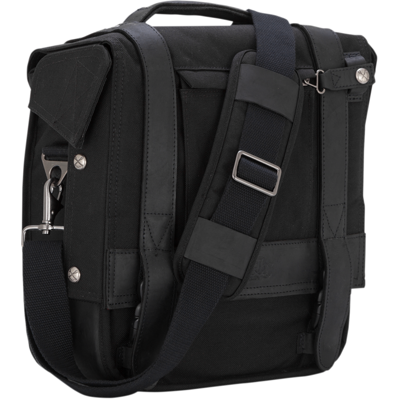 BURLY BRAND DETACHABLE SADDLEBAG - BLACK B15-1000B