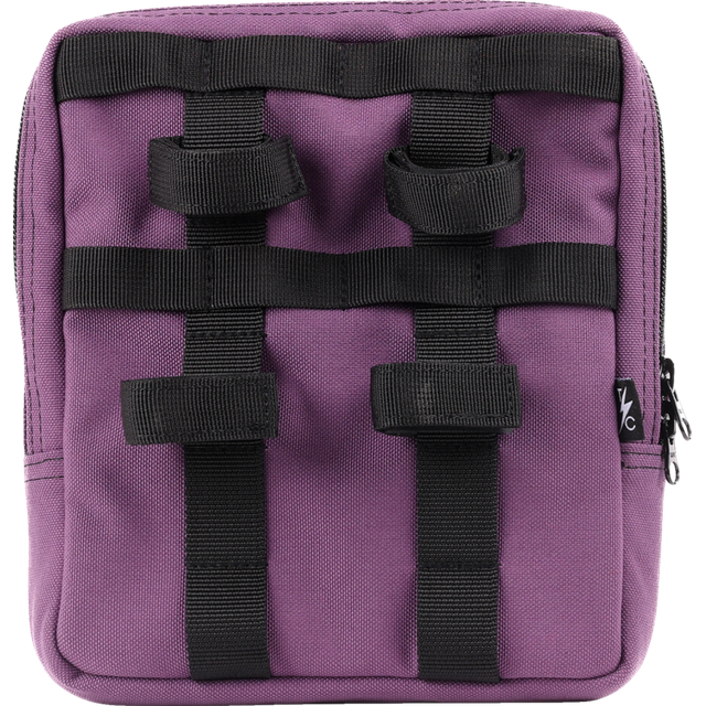 THRASHIN SUPPLY CO. BAG HANDLEBAR TSC SLIM PURPLE THB-0033