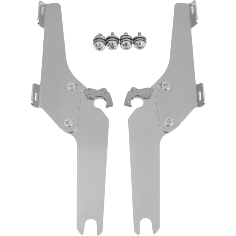 MEMPHIS SHADES METRIC VN1600 BATWING MOUNT KIT POLISHED MEK1940