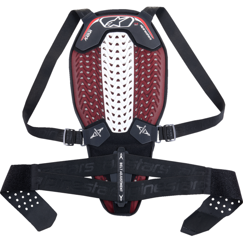 ALPINESTARS (ROAD) BACK PROTECT NUCLEON PLSMA BK/WT/RD XL 6504325-123-XL