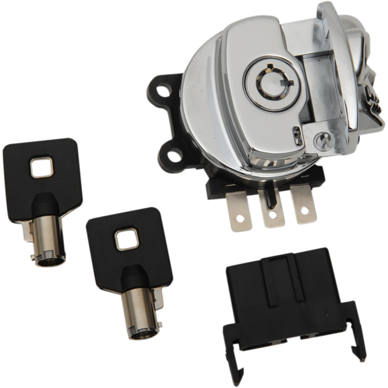 DRAG SPECIALTIES SWITCH IGN BLK SKULL 14-18 21-0209SKD