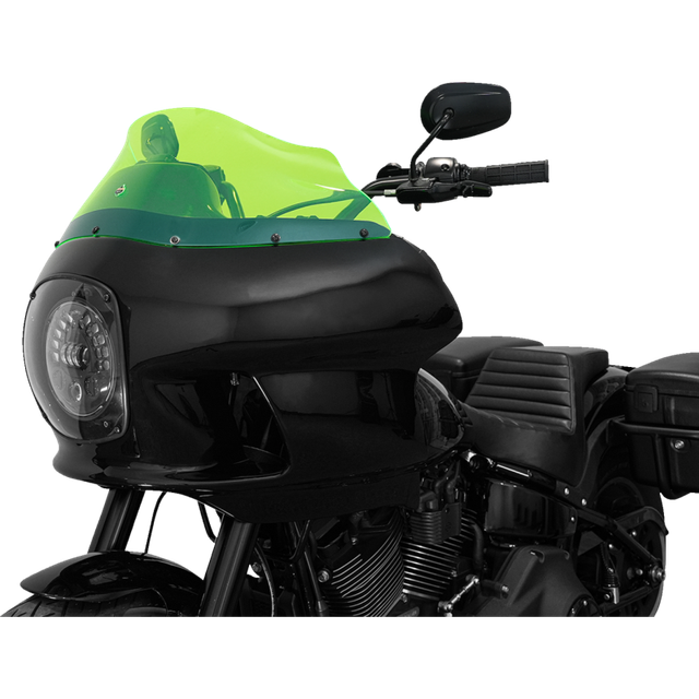 KLOCK WERKS WINDSHIELD FXRP 9" GRN KWW-02-0610