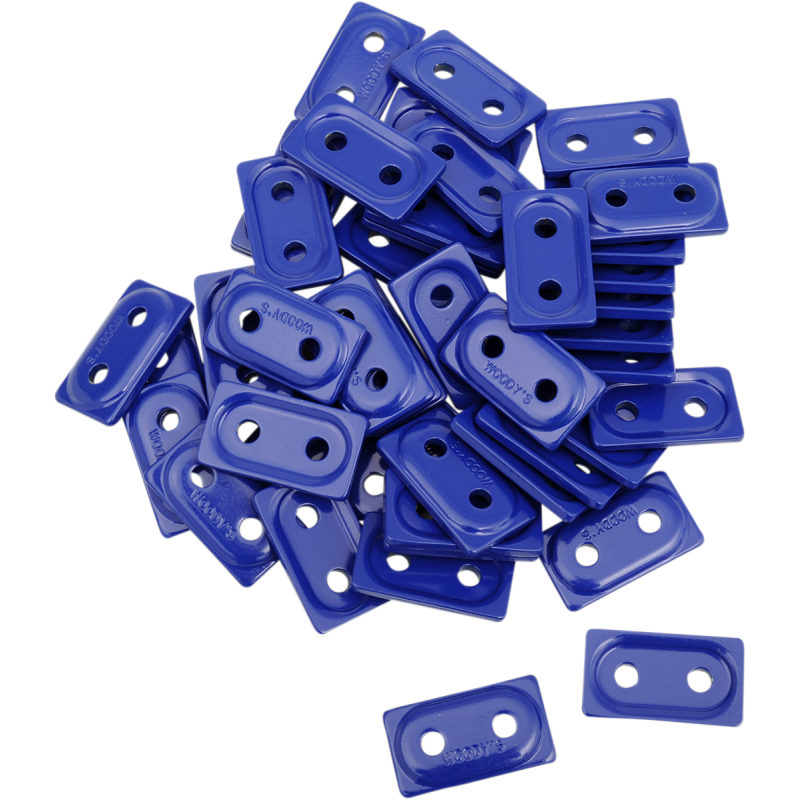 WOODYS DOUBLE DIGGER ALUMSUPPORT PLATE (BLUE) ADD2-3795-B-1