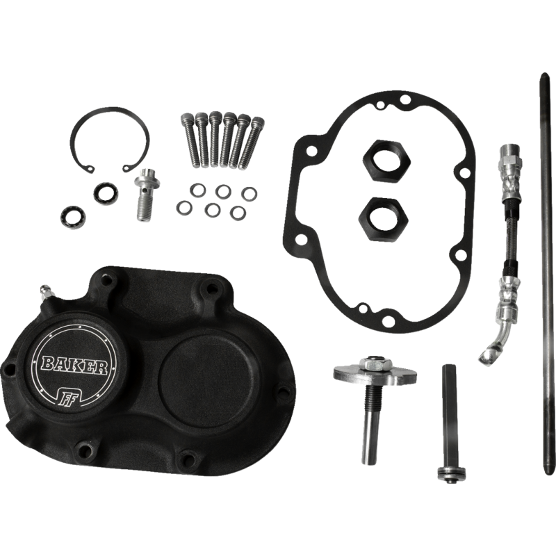 BAKER DRIVETRAIN COVER TRANS M8 HYDRAULIC BLACK M8-10603-A