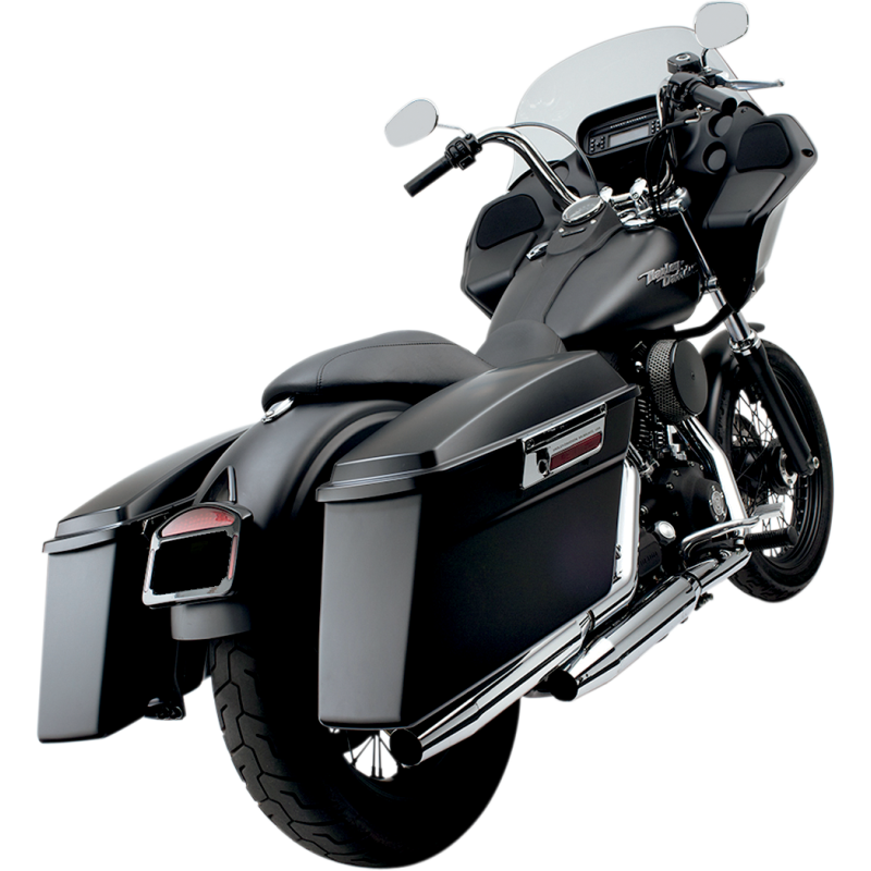 CYCLE VISIONS 06-17 FXD BLK BGGERTAIL S/BAG MOUNTS CV-7400B
