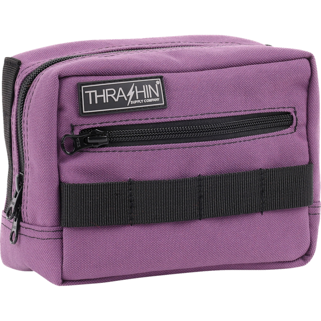 THRASHIN SUPPLY CO. BAG HANDLEBAR TSC PURPLE THB-0024