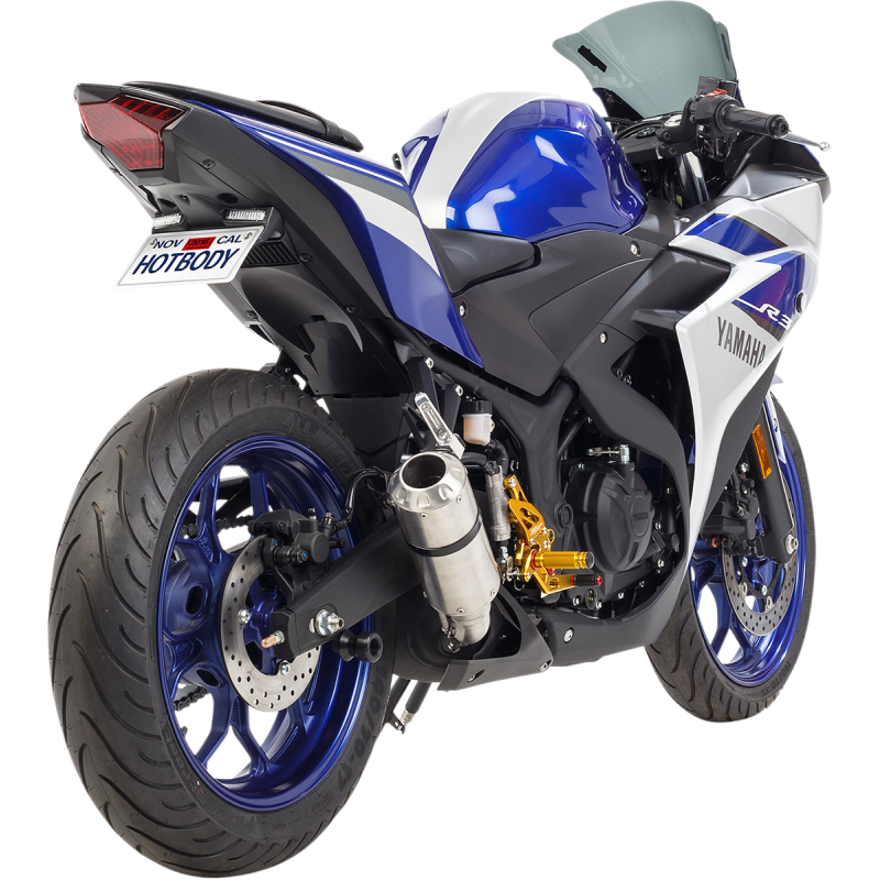 HOT BODIES FENDER ELIM YAM YZF-R3 TEXT BLACK 15-17 81502-1000
