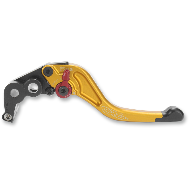 CRG BRAKE LEVER RC2 SHORT GOLD 2RN-511-H-G