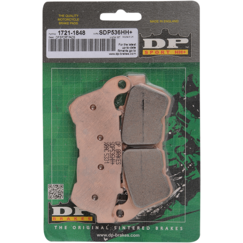 DP BRAKES SDP536HH SPORT HH COMPOUND BRAKE PAD SET SDP536HH+