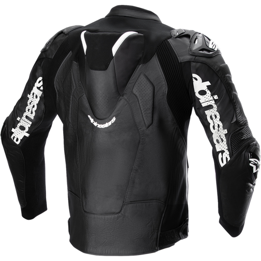 ALPINESTARS (ROAD) ATEM V5 LTHR JKT BLK/WHT 60 3106524-12-60
