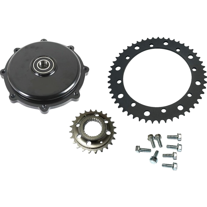 DRAG SPECIALTIES SPROCKET CONV KT 17-UP BL 201409