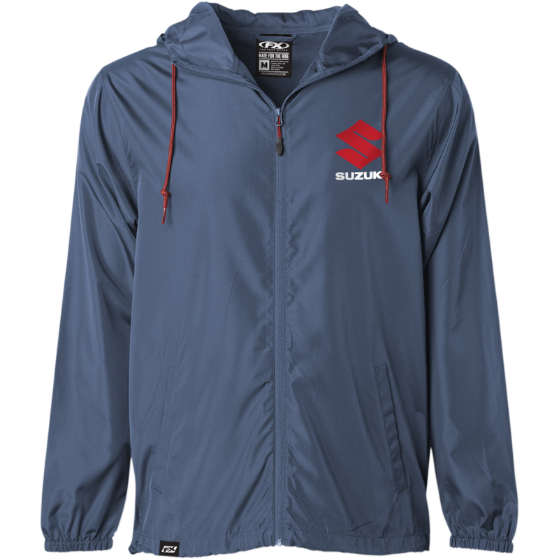 FACTORY EFFEX-APPAREL JKT WINDBREAKR SUZ NVY 2X 23-85418