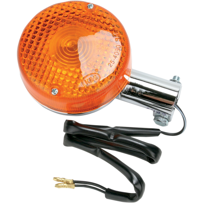 K&S TECHNOLOGIES TURN SIGNAL YAM-AMBER 25-4096