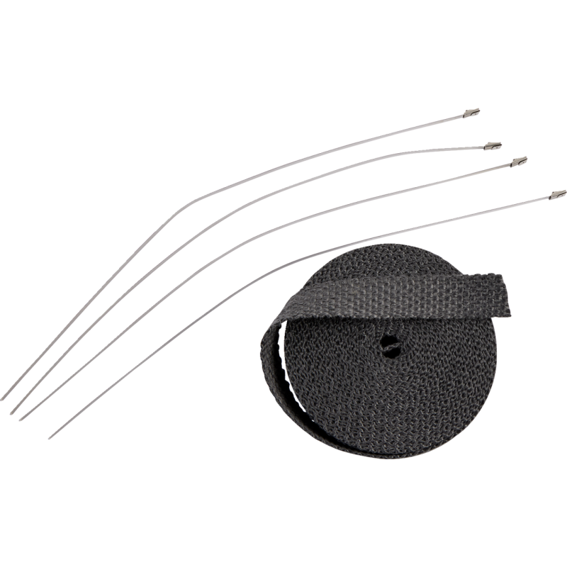 DRAG SPECIALTIES EXHAUST HEAT WRAP KIT 1" BLACK 526-2002