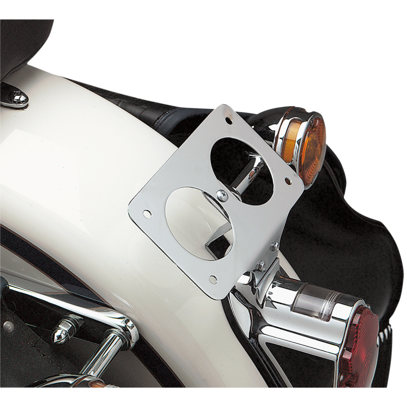 DRAG SPECIALTIES 97-03 FLSTS LAY DOWN LIC PLT HOLD STEEL DS-720133