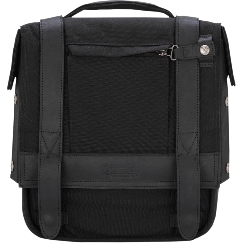 BURLY BRAND DETACHABLE SADDLEBAG - BLACK B15-1000B