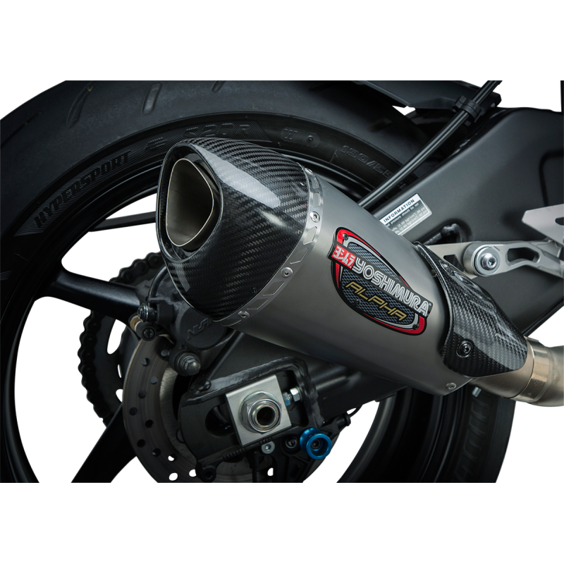 YOSHIMURA 17-21 FZ/MT-10 ALPHA SO SS/SS/CF TIP 13100BP520