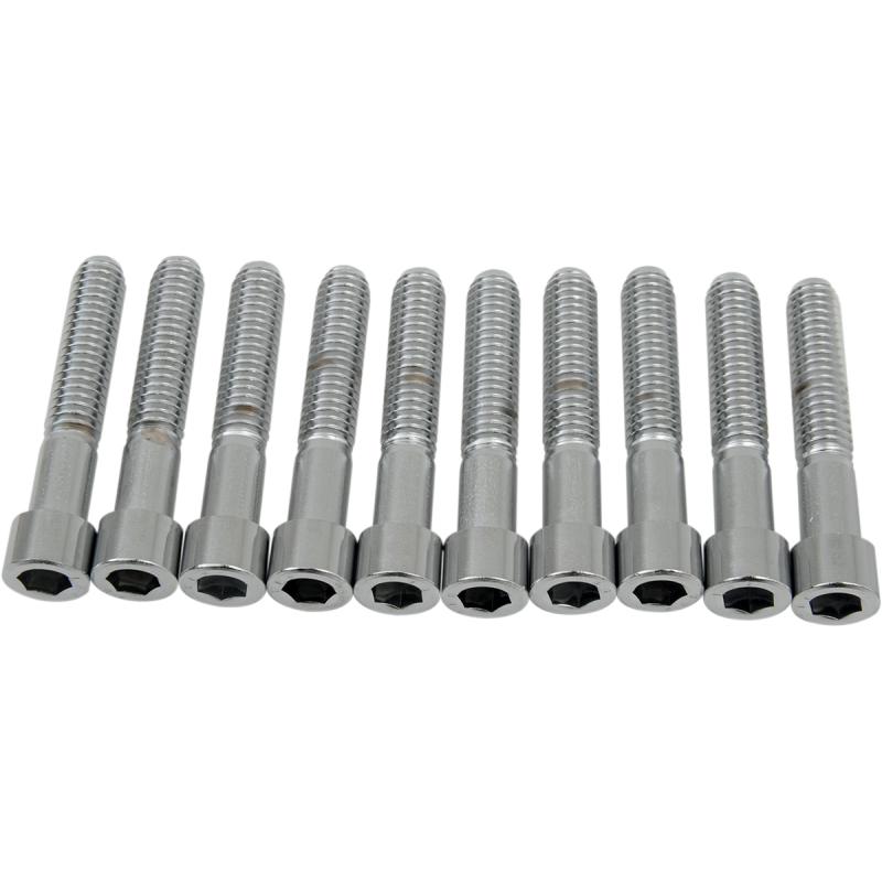 DRAG SPECIALTIES 5/16-18*1-3/4 SMOOTH ALLEN(10) CY-CHROME MPB220S