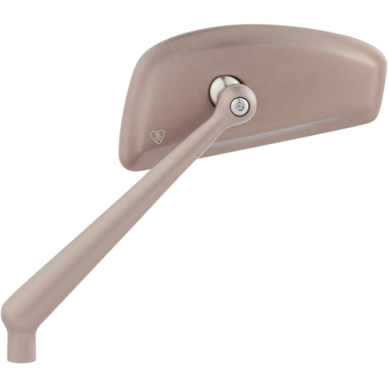 ARLEN NESS MIRROR T-DROP LH TITANIUM 510-016