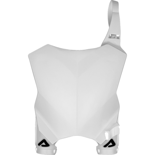 ACERBIS FRONT NUMBER PLATE RAPTOR KXF WHITE 2981840002