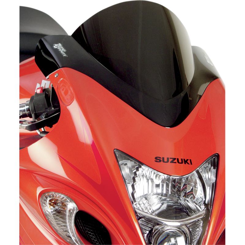 ZERO GRAVITY DOUBLE BUBBLE WINDSCREEN - DARK SMOKE - HAYABUSA 08-20 16-134-19