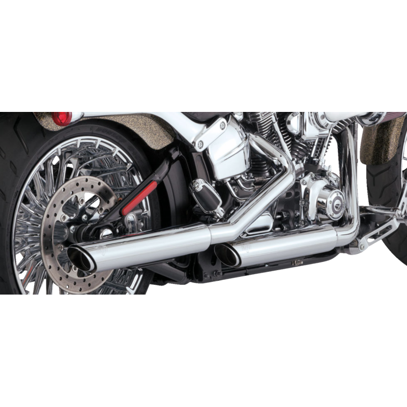 VANCE & HINES MUFFLERS 3"CHR TW SLASH 7-17STH 16335