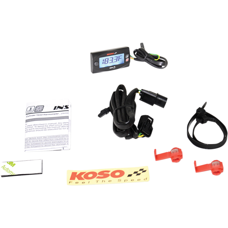 KOSO NORTH AMERICA MINI 3 -  CYLINDER HEAD TEMPERATURE METER GROM/MONKEY 13-21 BA003245