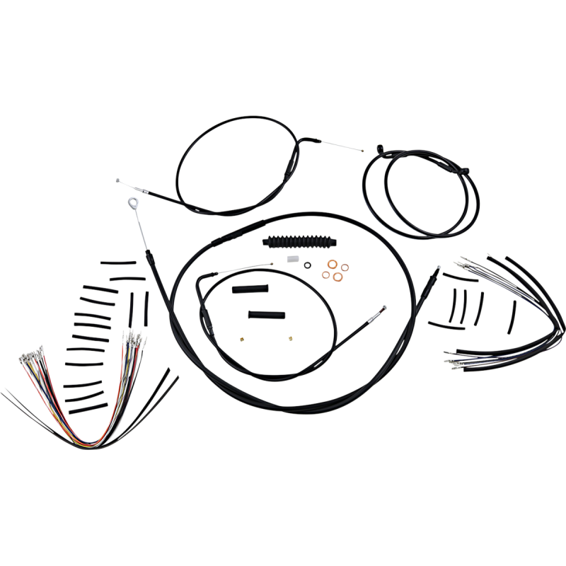 MAGNUM CONTROL CABLE KIT - XR - BLACK 486251
