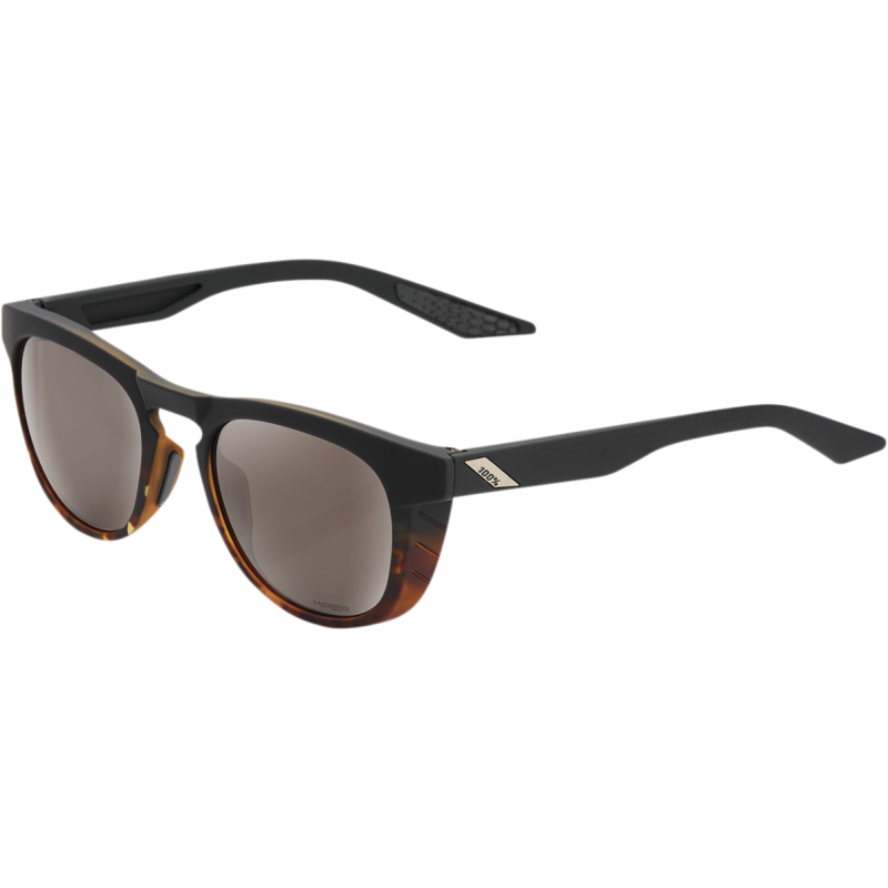 100% SUNGLASS SLENT BK/SIL 61035-404-01