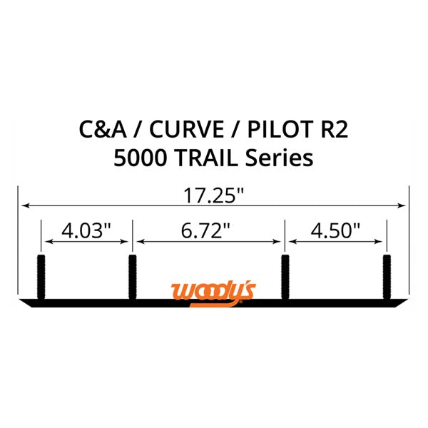 WOODYS MOUNTAIN ACE STANDARD C&A RUNNER C&A ACR-5000