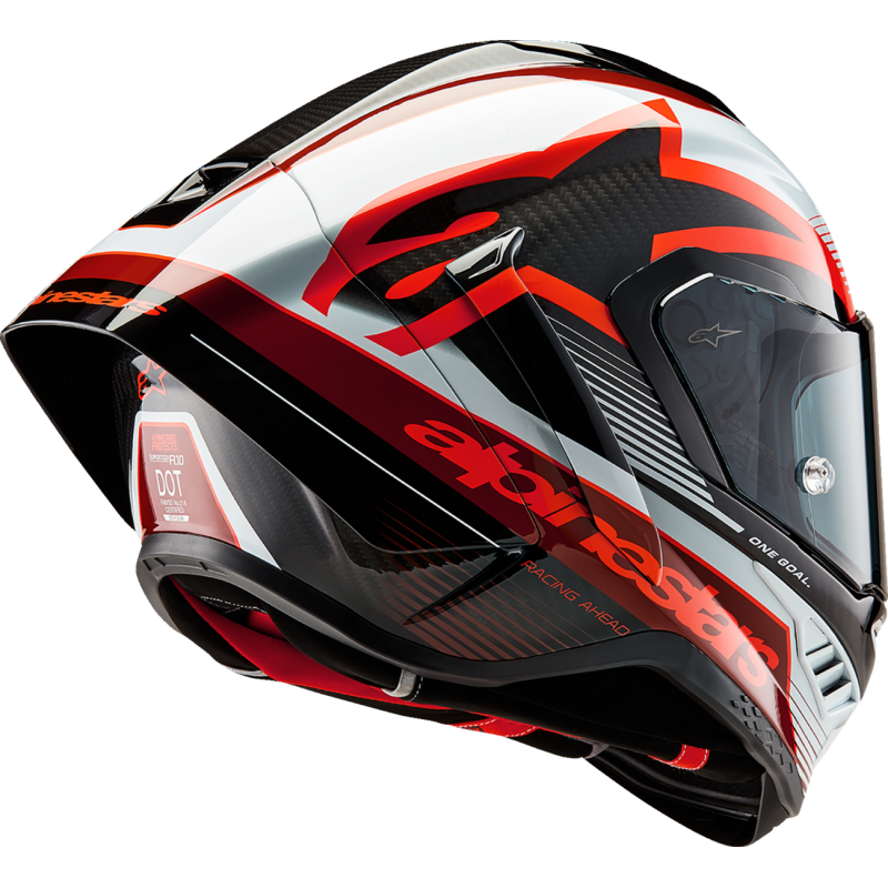 ALPINESTARS (ROAD) S-R10 TEAM HELMET CRB/R/W XS 8200224-1352-XS
