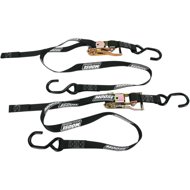 MOOSE UTILITY DIVISION MOOSE TIE-DOWN 1" RATCHET BLACK 3920-0297