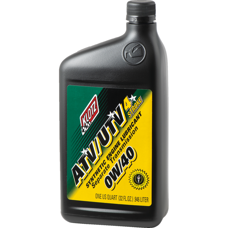 KLOTZ OIL ATV/UTV SYN 0W40 .946 L ATVUTV-040
