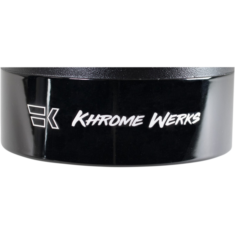 KHROME WERKS 4.5" END CAP - TURBINE 200718P