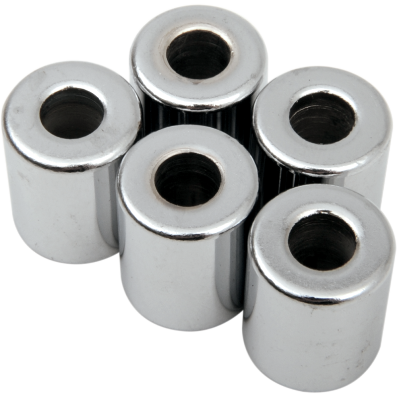 DRAG SPECIALTIES 1/4" X 3/4" SPACERS, POLY BAG (5) MPB505