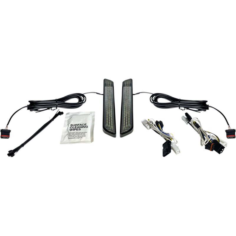 CUSTOM DYNAMICS LIGHT LED FORK SMK BLK CD-FORK-BCM-SB