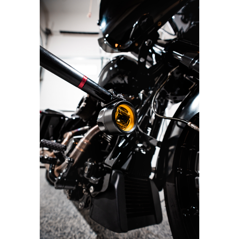 CUSTOM DYNAMICS LENS YELLOW FOG KIT  PR PB-FOG-LENS-Y