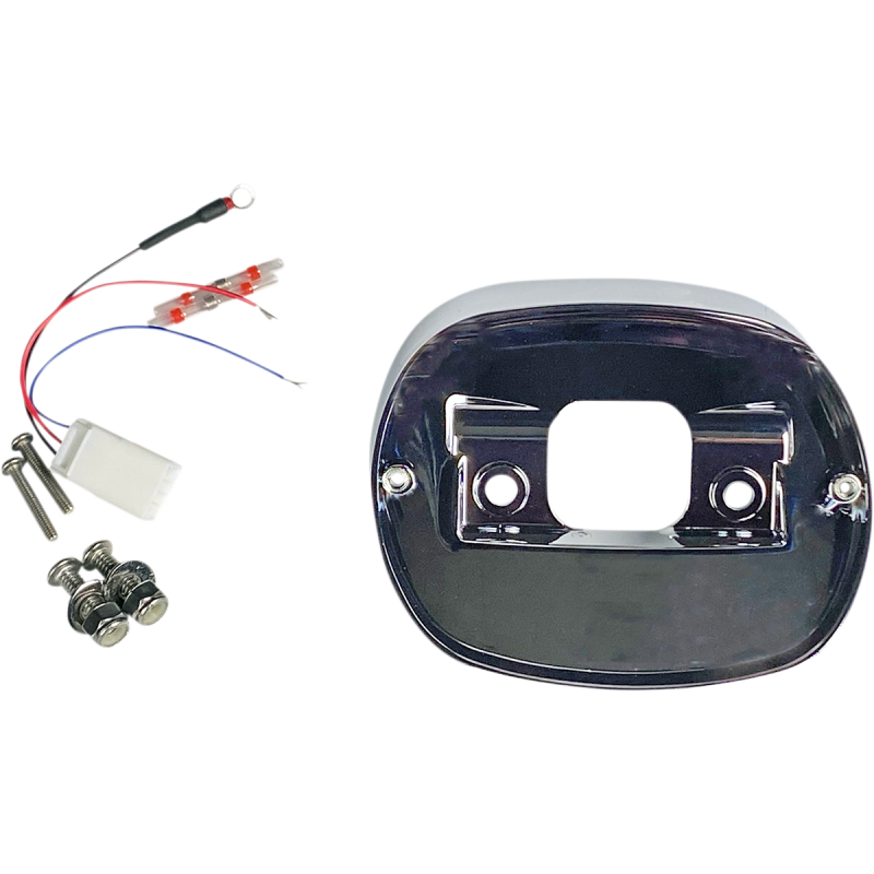 CUSTOM DYNAMICS BASEPLATE TAILLIGHT CHR TL-BASE99-C