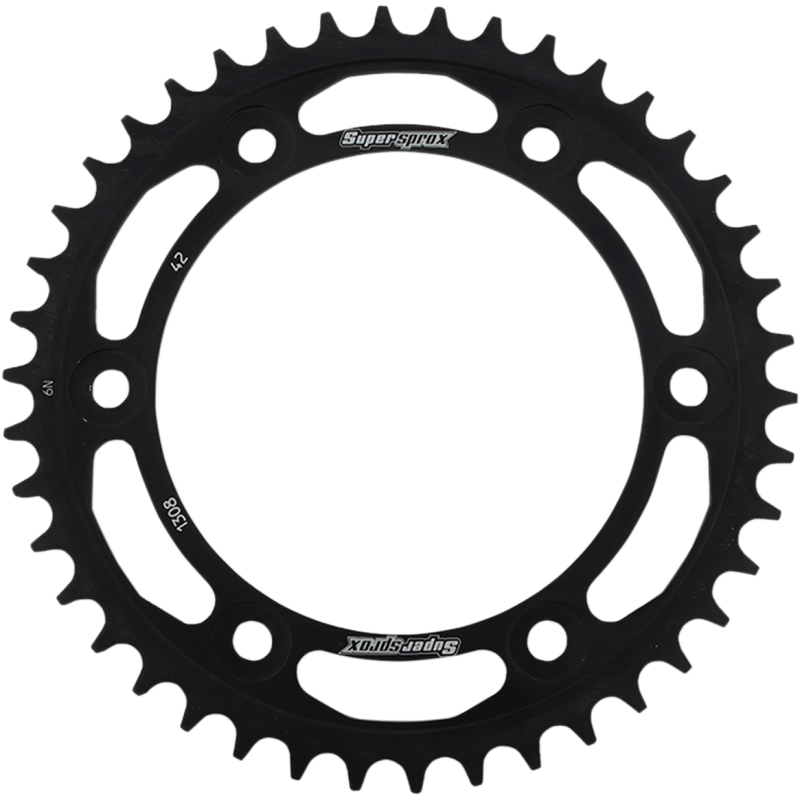SUPERSPROX SPROCKET REAR STEEL 42T RFE-1308-42-BLK