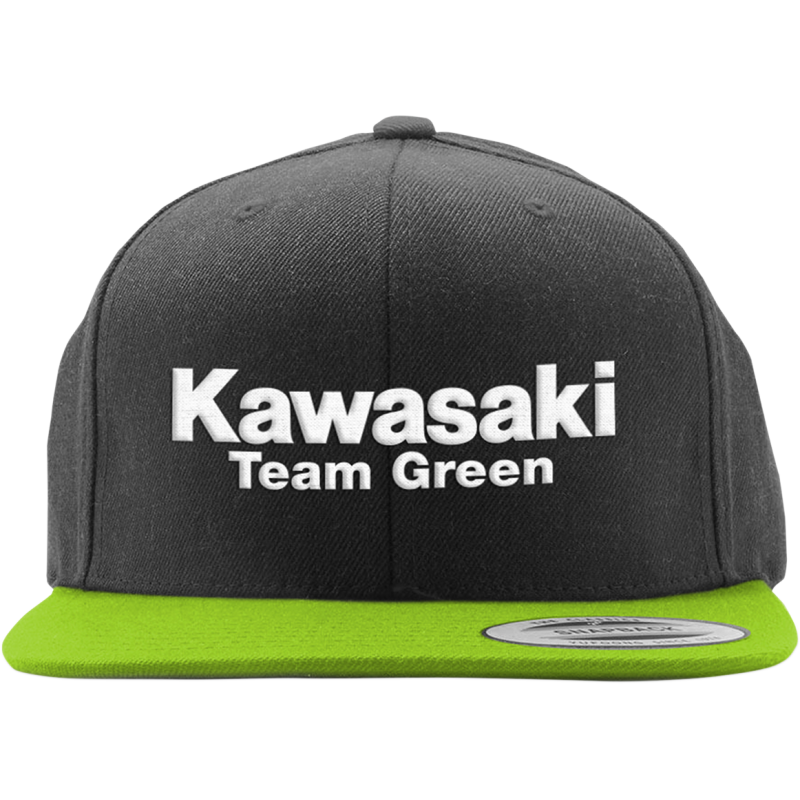 FACTORY EFFEX HAT KAW TEAMGREEN2 BK/GRN 22-86104