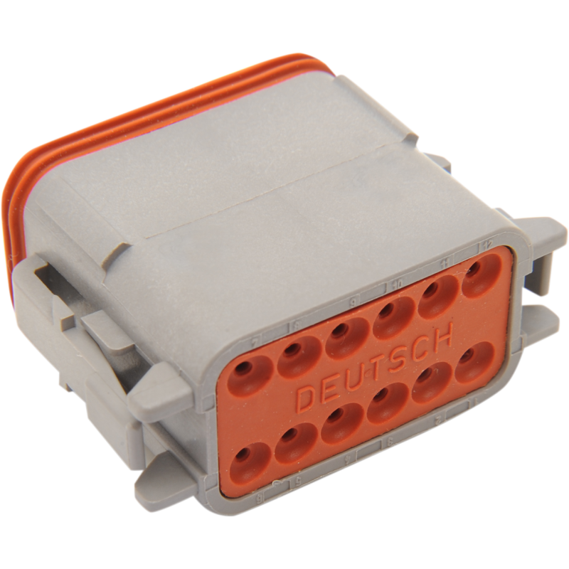 NAMZ DEUTSCH GRAY 12 SOCKET CONNECTOR EA DP-12G